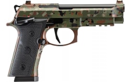 Beretta SPEC0744A15 92XI SAO FS 4.7" 15RND Flectarn Camo 2 Mags