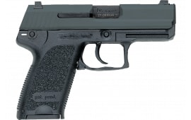 HK 709037A5 USP9C V7 LEM Double 3.6" 10+1 2 Mags Black Polymer Grip Black