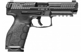 HK 81001057 VP9A1 K Compact Frame 15+1 4.09" Black Steel Barrel, Black Optic Ready/Serrated Steel Slide, Black Polymer Frame w/Picatinny Rail, Black Polymer Grip, Ambidextrous