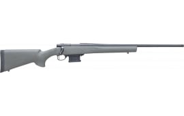 Howa HMA22ARCGHBY 1500 Mini Action Youth 20" Black Heavy Threaded Barrel, Black Drilled & Tapped Steel Receiver, Fixed HTI Green Synthetic Stock