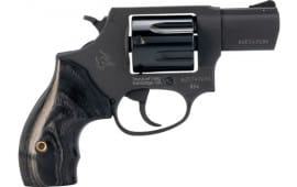 Taurus 285623 856 2" FS 6-SH Matte Black Wood Revolver