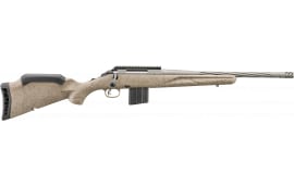 Ruger 46927 American Ranch Gen II Full Size 10+1 16.10" Cobalt Cerakote Spiral Threaded Barrel & Picatinny Rail Steel Receiver, Flat Dark Earth Splatter Adj Comb Synthetic Stock