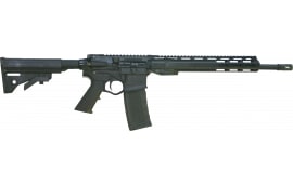 ATI ATIGAX3009ML Alpha Maxx Maxx 30+1 16" Black Threaded Barrel, Black Picatinny Rail Polymer Receiver, 9" Polymer Handguard, ATI MM4 Black Synthetic Stock, Black Polymer Grip, Right Hand