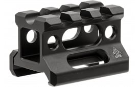 Leapers MTRSX8S Picatinny Riser Matte Black Anodized Aluminum Picatinny Mount