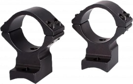 Winchester Xpert Integrated Scope Rings, Scope Rings, 1" Tube, Medium, Black, 64634.
