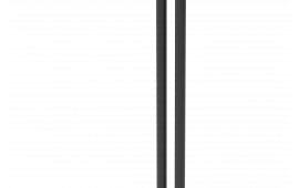 BOG DeadShot Compact Sitting Bipod Black/Gray Aluminum 25-39in Height, Rubberized Shooting Yoke