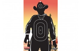 Birchwood Casey BC-35771 Dirty Bird Target Gunslinger Skyline 12" x 18" 6 Pack