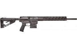 Wilson Combat SS-308FTBLACK Super Sniper 20" Fluted Threaded Barrel Black Armor-Tuff