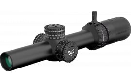 Swampfox Optics ARH11024-RL Arrowhead Black 1-10x24mm 30mm Tube Guerrilla Dot MIL Red Reticle