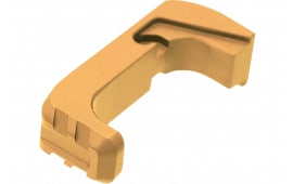 Tyrant CNC TD43X48EGLD Extended Magazine Release, Gold Aluminum - Fits Glock 43X/48