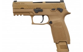 Sig Sauer M18-9-CSS-MS M18 Commercial 3.9" Siglite (1)17&(2)21rd Coyote