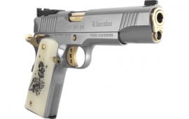 MKE Firearms 391051 MC1911S Liberadore III Skeleton CHROME/GOLD 9rd