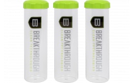 Breakthrough Clean BTSCT3PK Suppressor Tubes Cleaning Kit Clear/Green 3 Pack, 2.88" Diameter, 9.5" Height.
