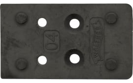 Walther Arms PDP Leupold DPP Gen 2 Optic Plate Adapter, Steel, Black, 5136212, Bases