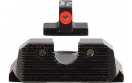 Trijicon 600851 HD XR Night Sight Set Green Tritium/Orange Outline Front, Green Tritium Rear, Black Frame Fits S&W M&P/M&P M2.0