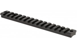 Warne 769820MOA Mountain Tech Tactical Rail Black Anodized Aluminum Savage Axis 20 MOA