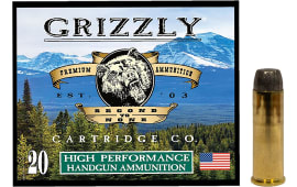 Grizzly Ammo GC41M4 41Mag 250 GR Wide Flat Nose Gas Check 20 Per Box/10 Case - 20rd Box