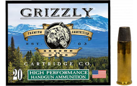 Grizzly Ammo GC41M5 41Mag 265 GR Wide Flat Nose Gas Check 20 Per Box/10 Case - 20rd Box
