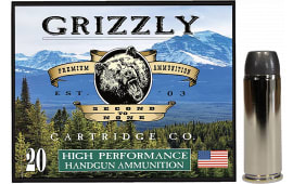 Grizzly Ammo GC45C4 45Colt 265 GR Wide Flat Nose Gas Check 20 Per Box/10 Case - 20rd Box