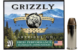 Grizzly Ammo GC44SP5 44Special 240 GR Jacketed Hollow Point 20 Per Box/10 Case - 20rd Box