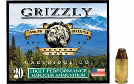 Grizzly Ammo GC380A2 380 ACP 90 GR Jacketed Hollow Point 20 Per Box/10 Case - 20rd Box