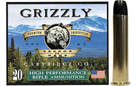 Grizzly Ammo GC45/701 45-70Gov 405 GR Round Nose Flat Point 20 Per Box/10 Case - 20rd Box