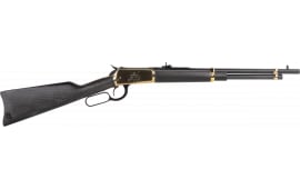 Heritage 92 Lever Action Rifle, H9204518G, Rifle, .45 Colt, 18" Barrel, 8 Rounds, Lever Action, PVD Gold Finish, Hardwood Stock