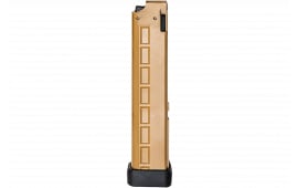 B&T Firearms BT-440245-CT Covert Slip-In 25+1 9mm Fits B&T KH9 Coyote Tan
