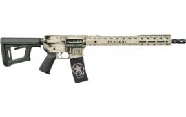 Black Rain Ordnance Spec15 Army 250th Custom BRO-ARMY250-LSB Rifle, 5.56 NATO/.223 Rem, 16" Barrel, 30rd, Semi-Auto, Light Sand Battleworn, Custom Lasered Special Edition.