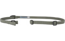 Blue Force Gear GMT Sling Ranger Green, 2-Point Nylon Sling, 1.25" Webbing, Snag Free Lock Release Tab.