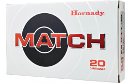 Hornady 81421 Match 25Creedmoor 134 GR Extremely Low Drag-Match 20 Per Box
