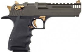 Magnum Research DE50L5MSG Eagle L5 Series 5" Black & Green Cerakote
