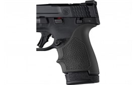 Hogue 18410 Grip Sleeve Handall Beavertail Black Rubber