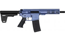 Great Lakes Firearms GLFA GL15223PB ORC AR-15 Pistol, .223 Wylde, 7.5" Barrel, 30+1 Capacity, Semi-Auto, Wild Orchid Cerakote, Adjustable Brace.