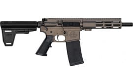 GLFA AR-15 Pistol GL15223PB TNG .223 Wylde 7.5" Barrel 30-Rd Semi-Auto Tungsten Cerakote, Threaded Barrel.