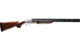ATI Triple Barrel Break Open Shotgun, 12 Gauge, 3.5" Chamber, 26" Vent Rib Barrel, Green Fiber Optic Sight, Wood Stock  - ATIGKOF123B26 