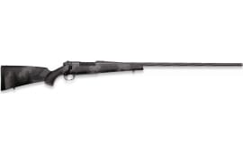 Weatherby Mark V Live Wild 4+1 22" Carbon Gray Cerakote Fluted Threaded Barrel, Carbon Gray Cerakote Drilled & Tapped Steel Receiver Fixed Black w/Gray Accents Polymer Stock, Right Hand