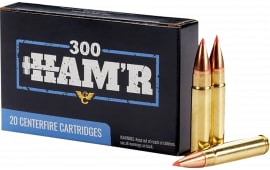 Wilson Combat A300HMR110VMAX 300HAM'R 110 GR V-Max 20 Per Box