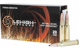 Wilson Combat LA308165TXC 308Win 165 GR Tipped Extreme Chaos 20 Per Box