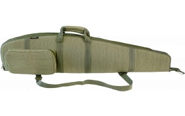 Bulldog BD395 Double Split Rifle Case 48" Green Poly Oxford Nylon