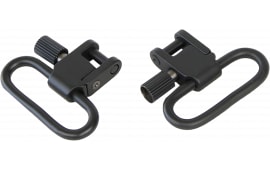 Bulldog BD880 Deluxe Locking Swivel Set, Swivels, Black Steel, 1" Loop Size