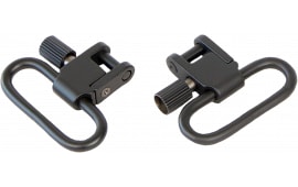 Bulldog BD882 Deluxe Locking Swivel Set, Swivels, Black Steel, 1.25" Loop Size