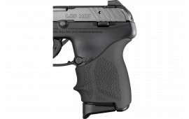 Hogue 18130 Grip Sleeve Handall Beavertail Black Rubber