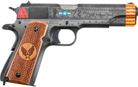 Auto-Ordnance 1911A1 45ACP 5" 7+1 Red Tails Special Edition - 1911BKOC18