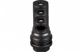 SilencerCo AC4766 ASR Muzzle Brake Black Nitride 9/16x24 RH Threads 30 Cal