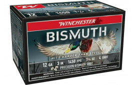 Winchester Bismuth 12 Gauge 3" #4 Shotshell