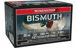 Winchester Bismuth 20 Gauge 3" #4 Shotshell