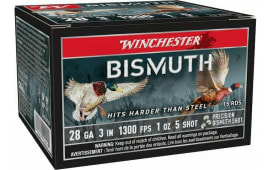 Winchester Bismuth 28 Gauge 3" #5 Shotshell