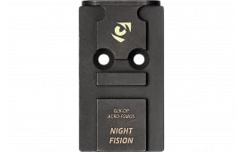 Night Fision Optic Mounting Plate for Aimpoint ACRO, Glock MOS Pistols - GLK-OP-ACRO-FSMOS