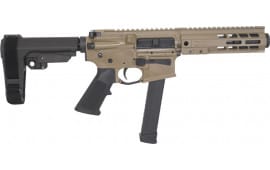 BRIG BM-9 9mm 8.5" FDE SBA3 M-LOK Pistol